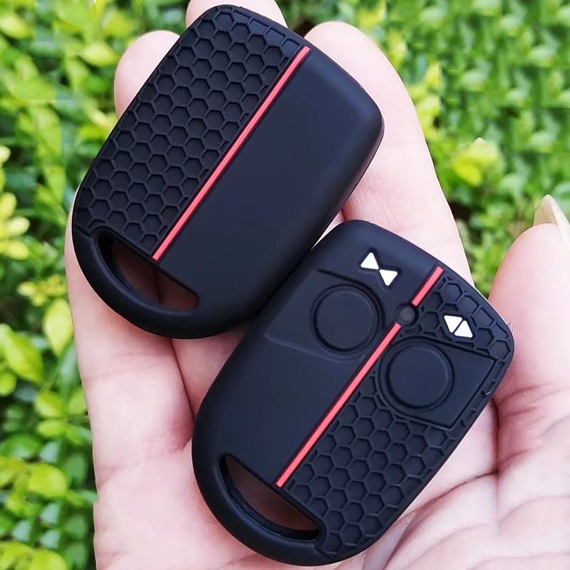 2 Buttons Silicone Car Key Cover Bag Shell Case Keychain Protector For Daf Xf 105 Xg If For Mercedes Benz Sprinter Accessories