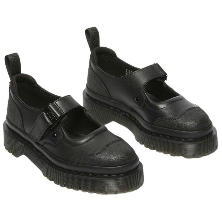 Dr. Martens Indica II Bex Tech Fashion Comfortable Thick Sole Mary Jane Shoes Women Shoes Black 41015002