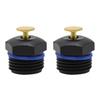 2/4pcs Adjustable Watering Sprinkler 1/2" Micro Mist Nozzles Premium Anti-Leak Garden Lawn Drip Irrigation System For Gardening