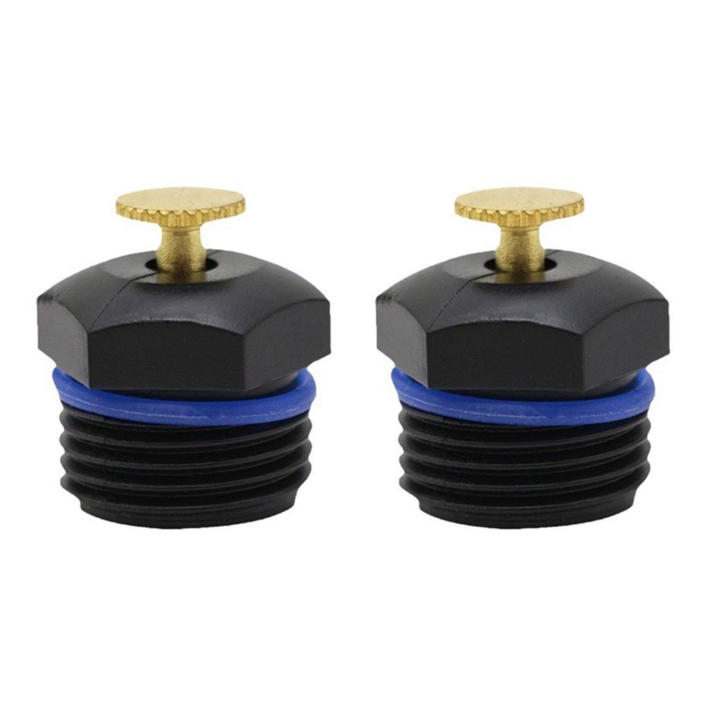 2/4pcs Adjustable Watering Sprinkler 1/2" Micro Mist Nozzles Premium Anti-Leak Garden Lawn Drip Irrigation System For Gardening