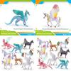 Fantasy Animal Pvc Figure Pegasus Unicorn Dragon Toy For Childrens Educational Gift