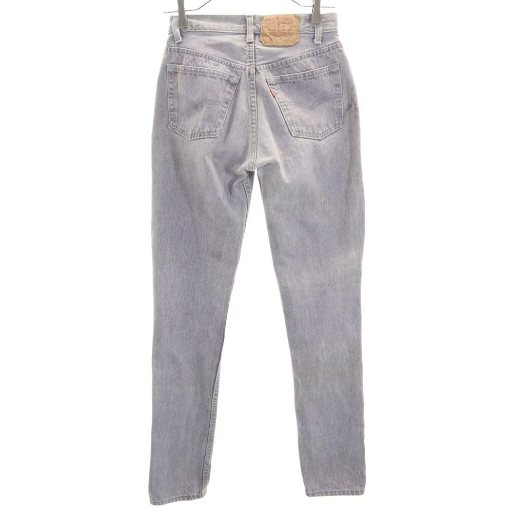 Levi's 90s Made in the USA Black Denim Yarn Dyed Denim pants W28 jeans Women Used