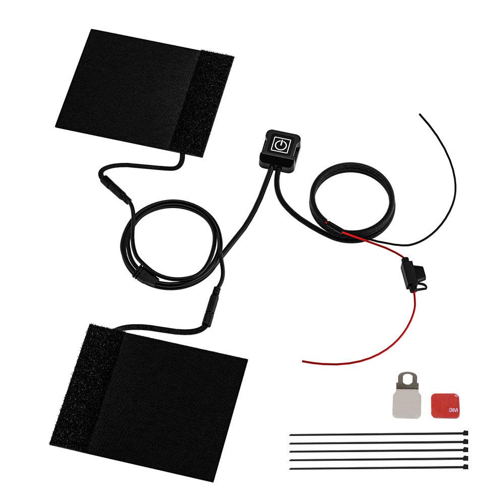 

SNNY Motorcycle Hot Grip, Fully Waterproof, Washable, 3 Temperature Settings, 10 Seconds, Easy to чёрный