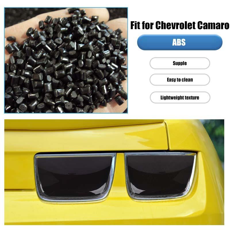 Headlight Protective Film Tail Light Decoration Lamp Cover Sticker For For Chevy Camaro 2010-2013 Exterior Accessoriess Smocked Black