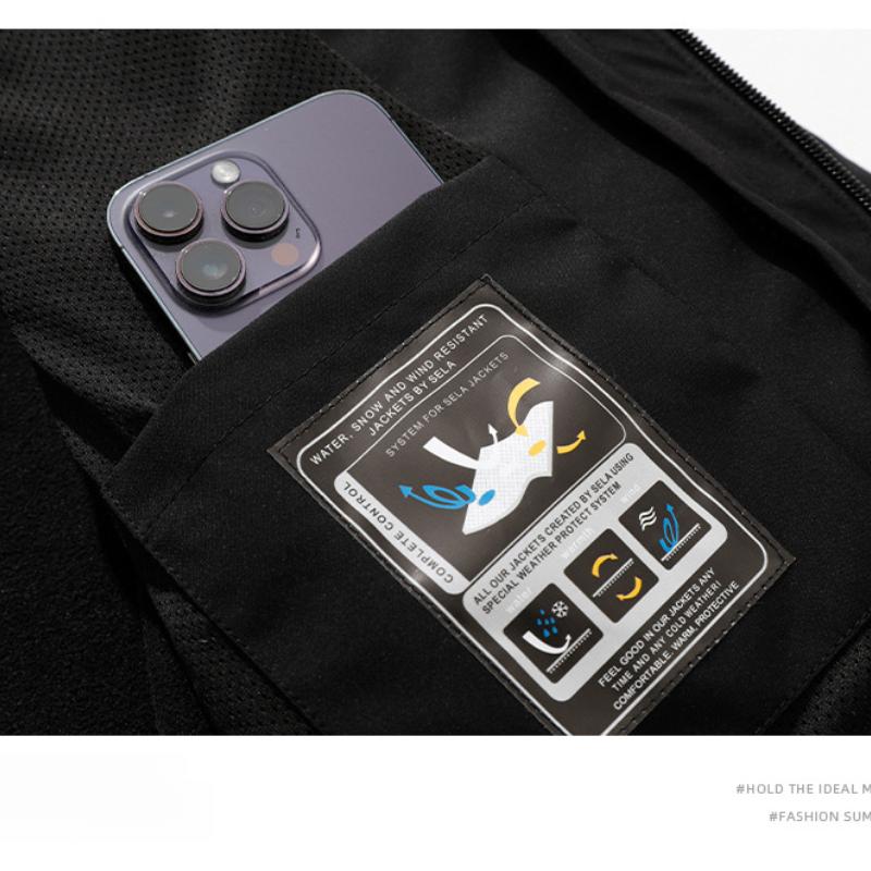 Winter Thickened Three-in-One Couple's Windbreaker Sports Jacket Three-Proof Detachable Outdoor American Workwear Jacket for Men