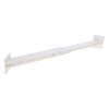 Bathroom Corner Storage Bar Stick on Shower Shelf Holder Expandable RVs Shower Organizers Rack Corner Wall Shelve Fence