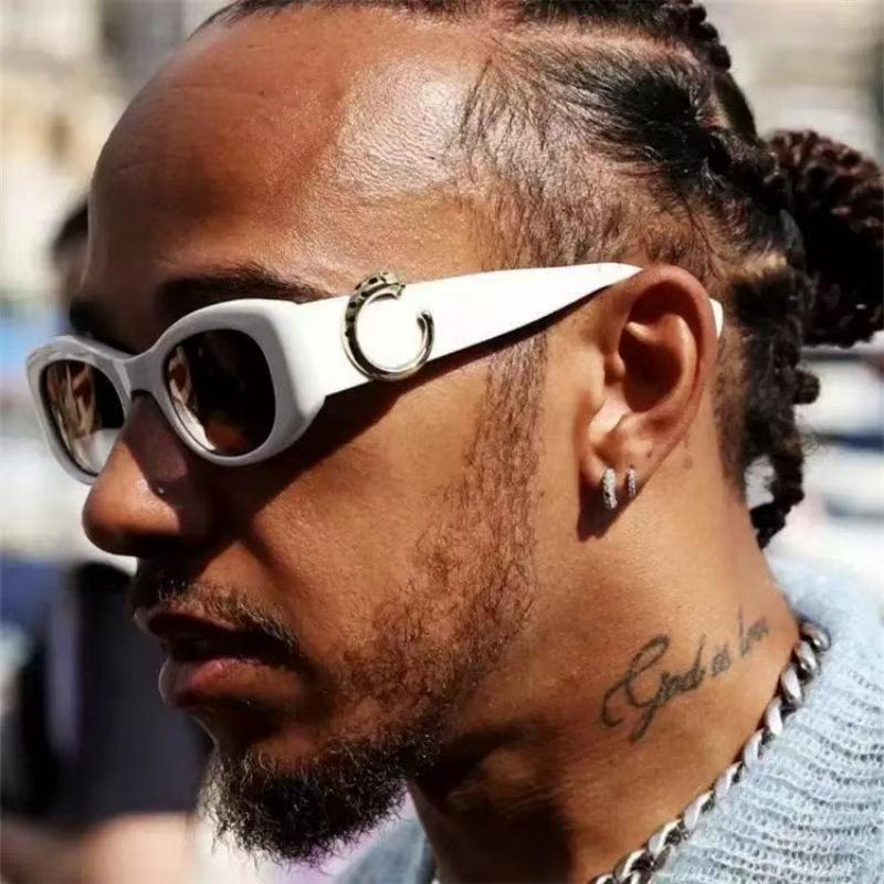 European and American retro style men's and women's fashionable sunglasses trend versatile summer sun shading and UV protection