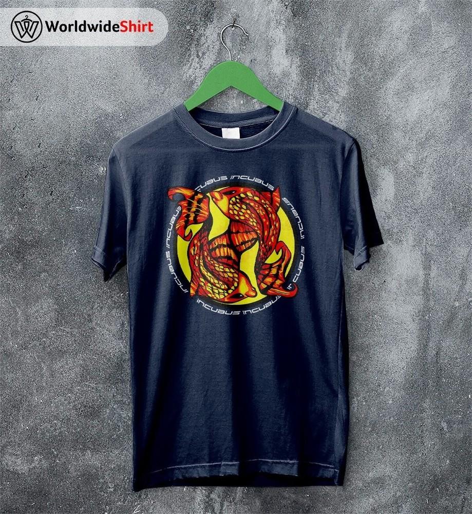 Incubus Shirt Incubus Band Logo T shirt Full size S5XL SU57 Unisex T-Shirt XXXXL