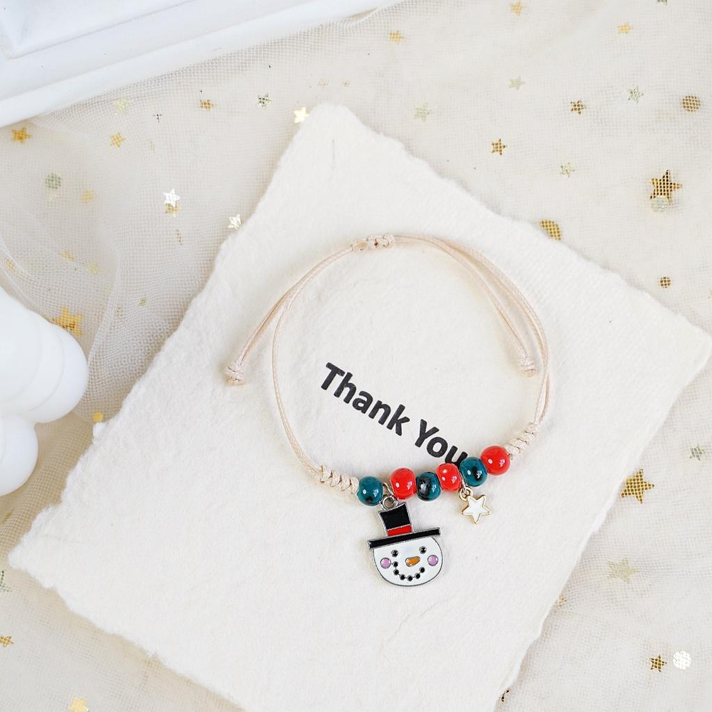 Hot-selling Christmas Bracelet Female Popular Santa Couple Girlfriend Jewelry Women