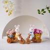 Creative Cartoon Rabbit Courtyard Decoration Outdoor Garden Ornament Succulent Flower Pot Landscape Sculpture Home Decor