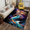 Colorful Mermaid Galaxy Design Suitable As a Non-slip Mat for the Living Room or Bedroom Sofa