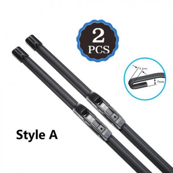 New Car Wiper Blades Front Windscreen Windshield Wipers Brushes Car Accessories