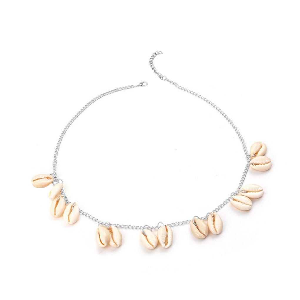

Bohemia Style Natural Necklace Design Pendant Short Collarbone Necklace Jewelry for Dress Necklace