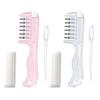Refillable Hair Comb Oil Applicator Comb, 6 Roller Ball Tips, Scalp Care Tool Minoxidil Massage for Men Women Essential
