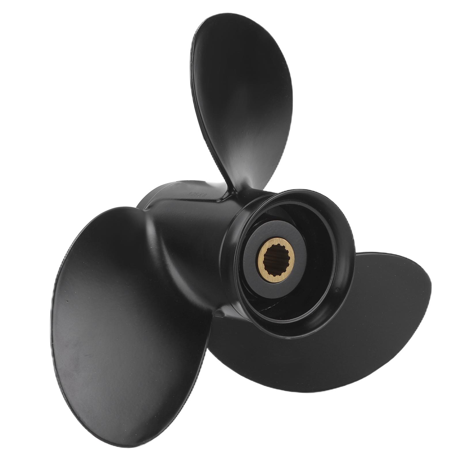 

9‑1 4x8in Outboard Propeller High Thrust 3 Blades RH Replacement for CT 9.9HP 2005‑Newer