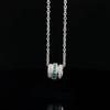 Korean Minimalist Colored Diamond Necklace: Trendy, Elegant, and Versatile Collarbone Accessory