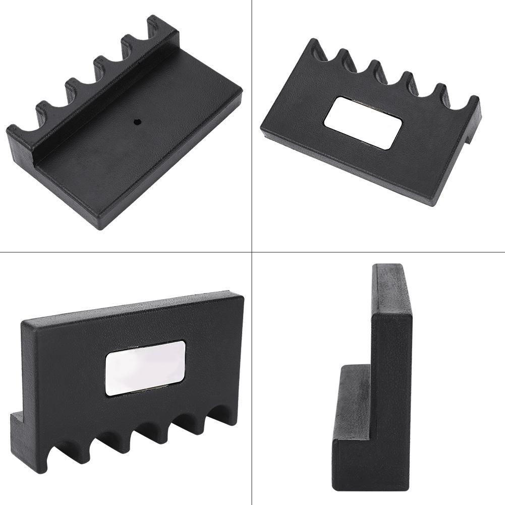 Pool Cue Billiards Snooker Stick Holder Rack Storage Fixed Accessories 5 Cue Holder Universal