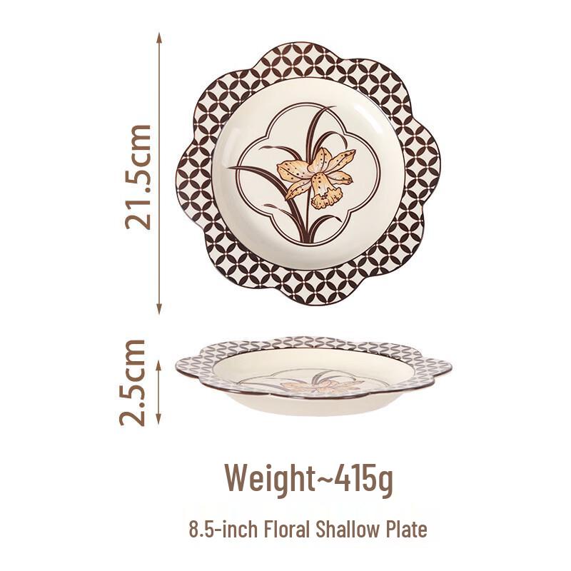 

Shangqi Narcissus Ceramic Dinner Plate