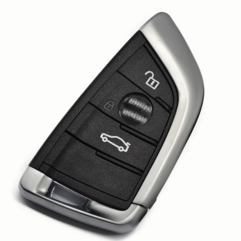 Replacement Car Key Blank Cover Forbmw X1 X5 X6 F15 X6 F16 1 2 3 4 5 6 7 8 Series F48 F39 Cas4 Cas4+ Fem Remote Key Shell Case