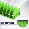 2/4 Pcs 10 Slots Plier Organizer Plastic Tool Rack with Nonslip Rubber Base Space Saving Toolbox Storage Pliers Cutters Wrenches