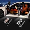 2PCS for Cadillac Logo SRX XT4 XT5 XT6 ATS XTS CTS CT6 Car Light Door Welcome Ghost Shadow Projector Lamps Ghost Courtesy Lamp