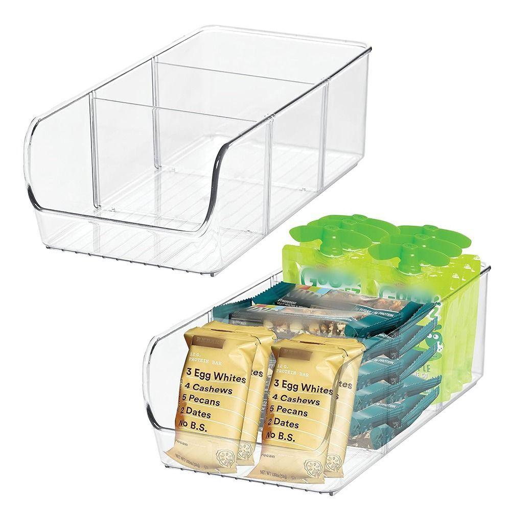 Clear Plastic Spice Packet Rack Clear Display Containers Durable Pantry Organization  Fridge