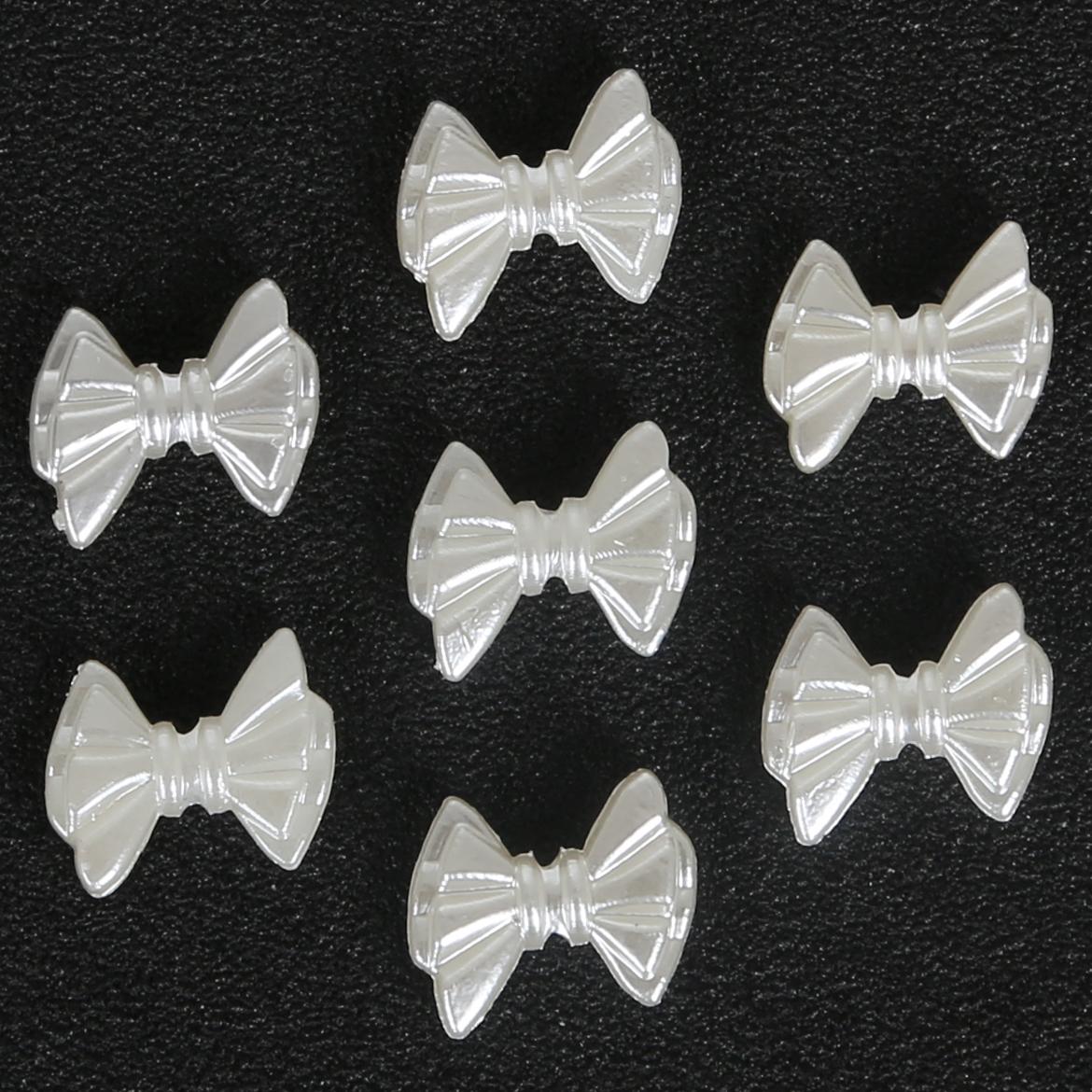 

50-100 шт./пакет, имитация пластика, АБС-пластик, жемчужные бусины цвета слоновой кости, бусины в форме цветка для скрапбукинга, сделай сам, изготовление ювелирных изделий, аксессуары для рукоделия ручной работы 11x14m 100pcs