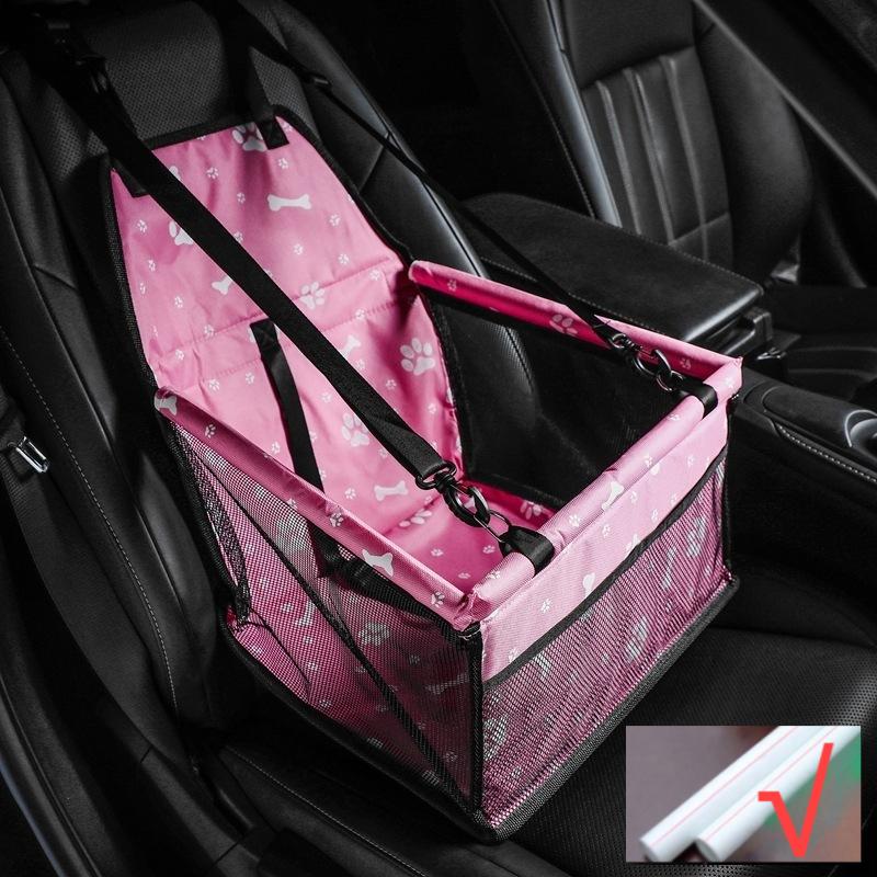 Pet Dog Car Carrier Seat Bag Waterdichte mand Opvouwbare hangmat Pet Carriers Tas voor kleine katten Honden Veiligheid Reizen Mesh tas
