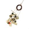 Holz-Knabberschnurspielzeug für Kaninchen Hamster Mentale Stimulation Papageien Sicher Natürliches Käfig-Mahlspielzeug Haustierbedarf HX6C