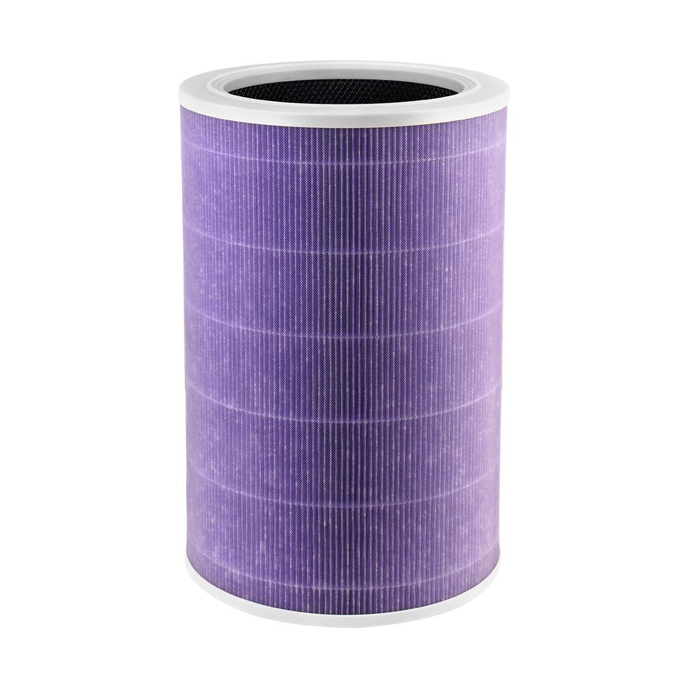 

Сменный HEPA-фильтр, совместимый с Xiaomi 4 Lite Фильтр очистителя воздуха Mi Высокоэффективный активированный уголь Очистка воздуха от пыли фиолетовый
