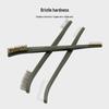 Range Hood & Sink Cleaning Brush Set: 3 Double-Ended Deburring Brushes & 4 Nylon Hook Brushes for Stain & Rust Removal