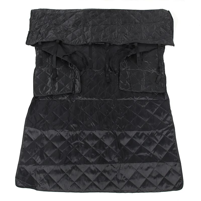 

For Land Rover Discovery 4 2010-2016 Trunk Mat Tarpaulin Waterproof Oxford Cloth Dog Cat Back Seat Covers Car Protection Blanket чорний