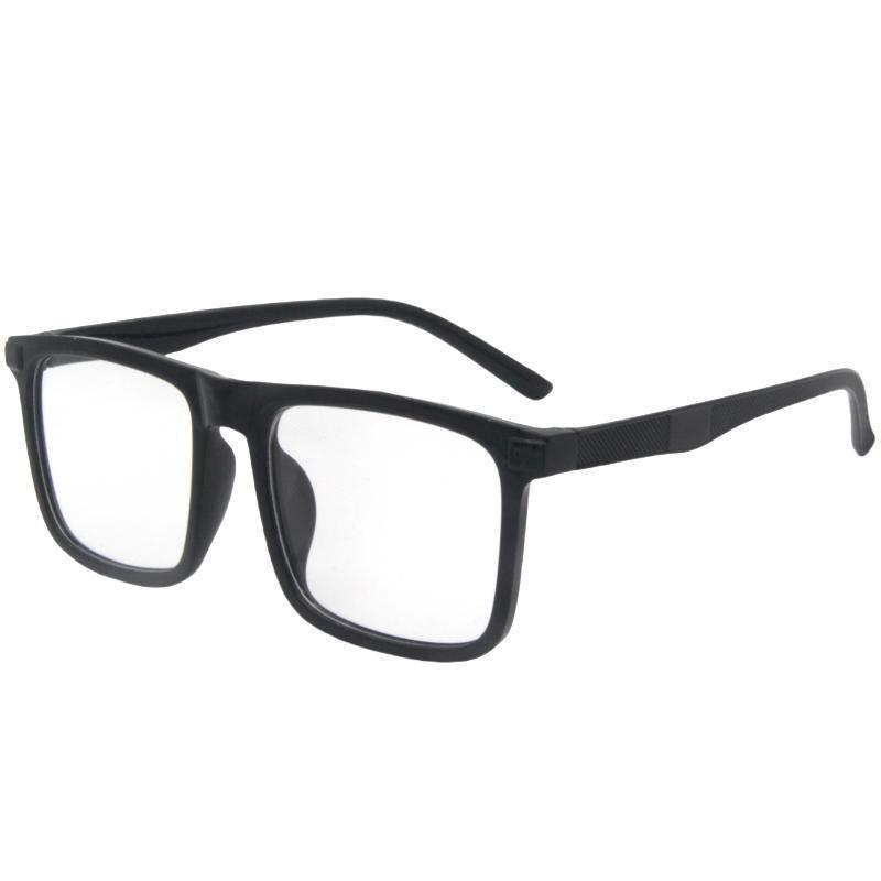 Black Leopard Square Frame Anti Blue Ray Polarized Sunglasses for Men and Women Outdoor Fishing Driving