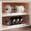 Pot Lid Storage Rack, Suitable For Cabinet Drawers, A Kitchen Organizing Tool Suitable For Storing Cookware.