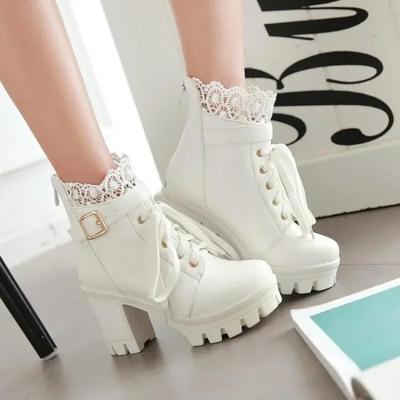 Damenstiefel Mode Damen High Heels Heißer Verkauf Kurze Stiefel Damenstiefel Plus Samt Große Größen Schuhe für Damen Zapatos Mujer