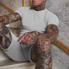 Men's Summer Sports Two-Piece: Solid Color Shorts & Short-Sleeve T-Shirt with Custom Logo Option