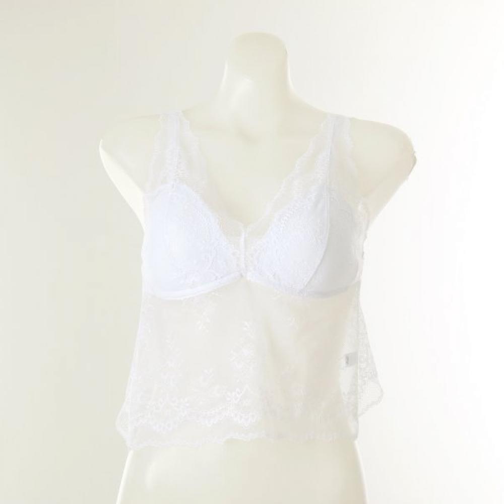 Wacoal All Lace Crop Molded Cup Bra Wlgb501r