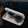 Large Crystal Rhinestone Hard Shell Car Glasses Case Sunglasses Eyeglass Case