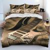 3PC Bedding Set Classical Electric Guitar 3D Printed Duvet Cover BeddingSet Comfortable Breathable Luxury Sheet Cotton Bedding
