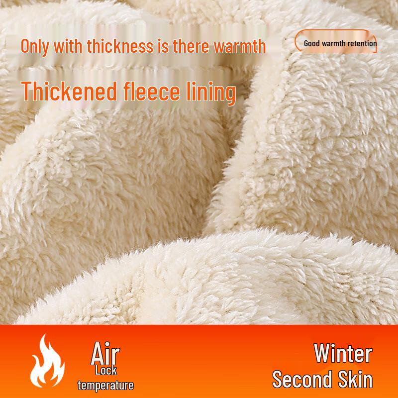 Jeanswest Men's Winter Fleece-Lined Straight-Leg Sweatpants