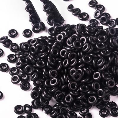100/400 szt. O-ringi do przynęty rybnej Czarna guma hydrauliczna Gorący Zestaw asortymentowy Narzędzie wędkarskie