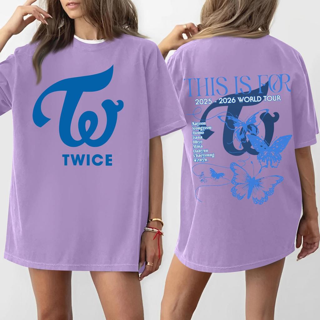 Women's Round Neck Printed Short-sleeved T-shirt Top