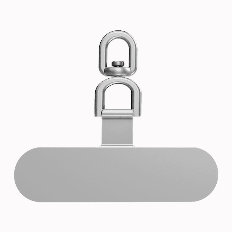 

Застежка для ремешка для телефона, вращающаяся на 360°, сверхтонкая клипса для телефона, сменная металлическая прокладка, фиксирующая прокладка для ремешка, предотвращающая потерю телефона