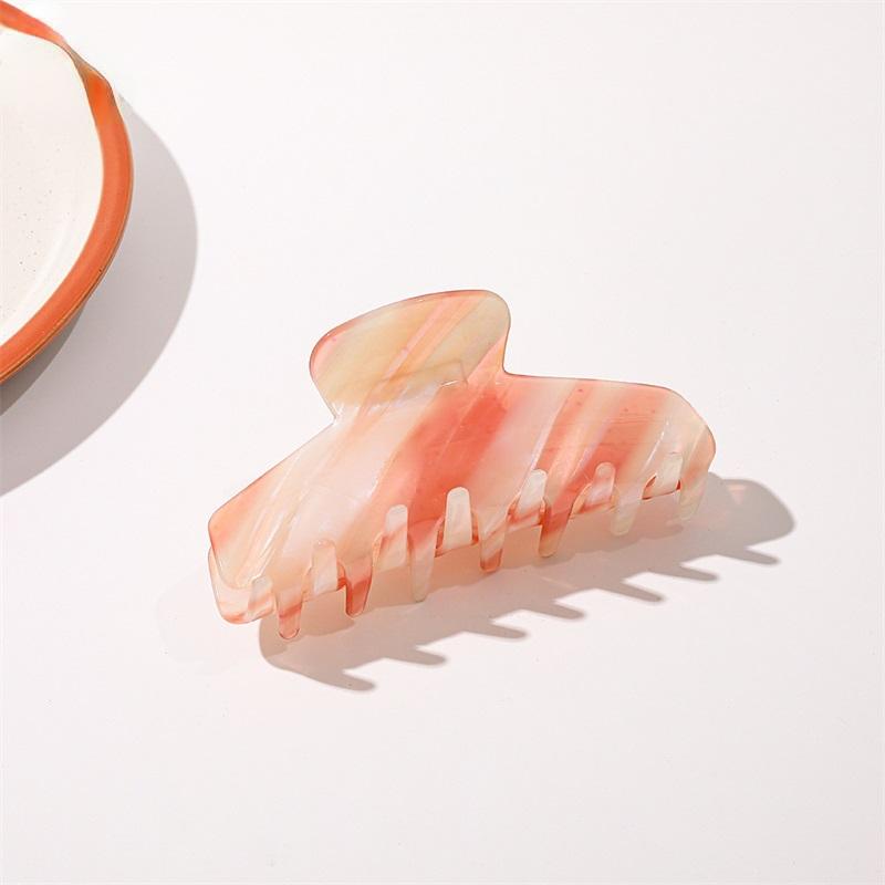 Vintage Hair Clips for Women Acetate Claw Clip Elegant Gradient Color 8.5cm Hair Clip Girls Hair Claw Hair Accessories New