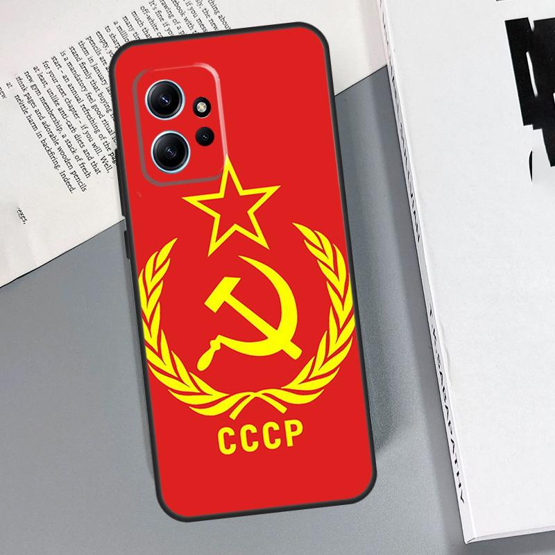 

CCCP Soviet Union Russia Case For Xiaomi Redmi Note 15 Pro 10 11 12 13 14 Pro Cover For Redmi 15C 15 14C 10C 12C 13C Redmi 15 4G