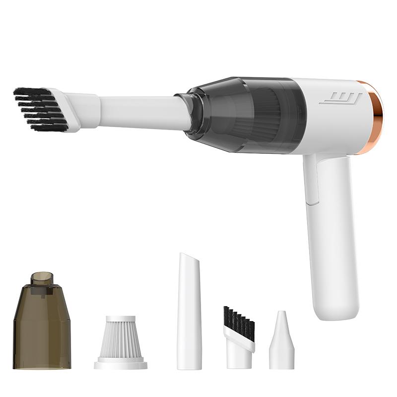 1PCS car vacuum cleaner strong suction cleaning mini machine wireless portable handheld blower household appliance air purifier