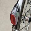 Solar Energy Bicycle Taillight Red Lamp Night Cycling Cycling Rear Light Mini MTB Blck Accessory Bike Warning Light Bike 7