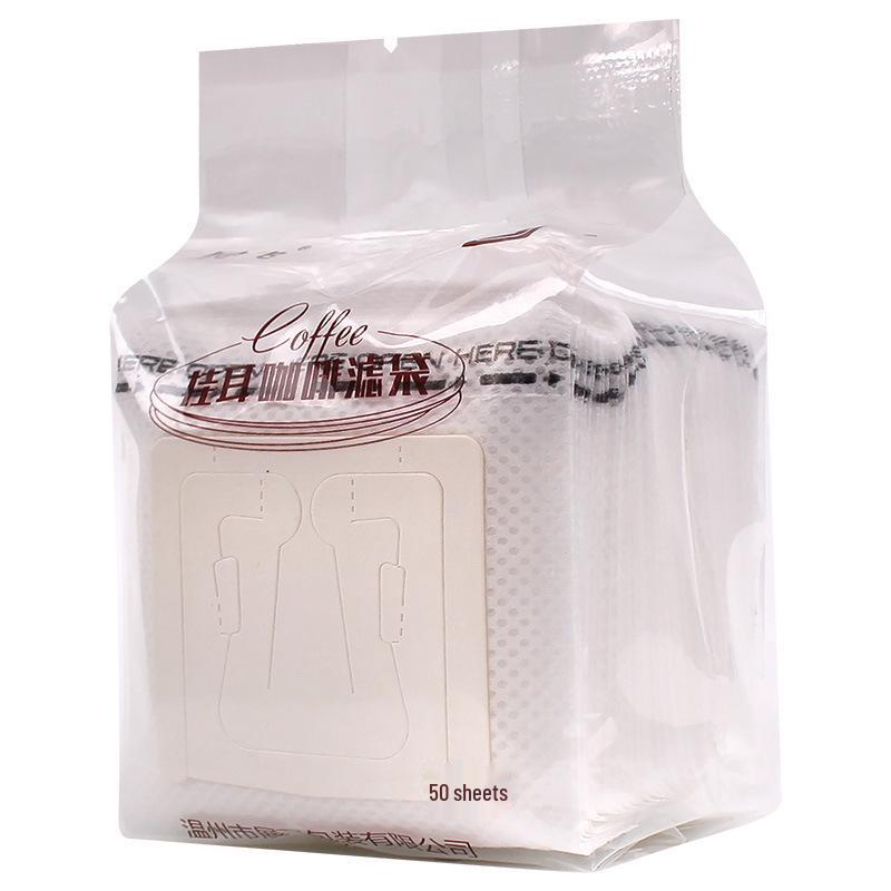 Zhanfei 50pcs Food Grade Drip Coffee Filter Bags 