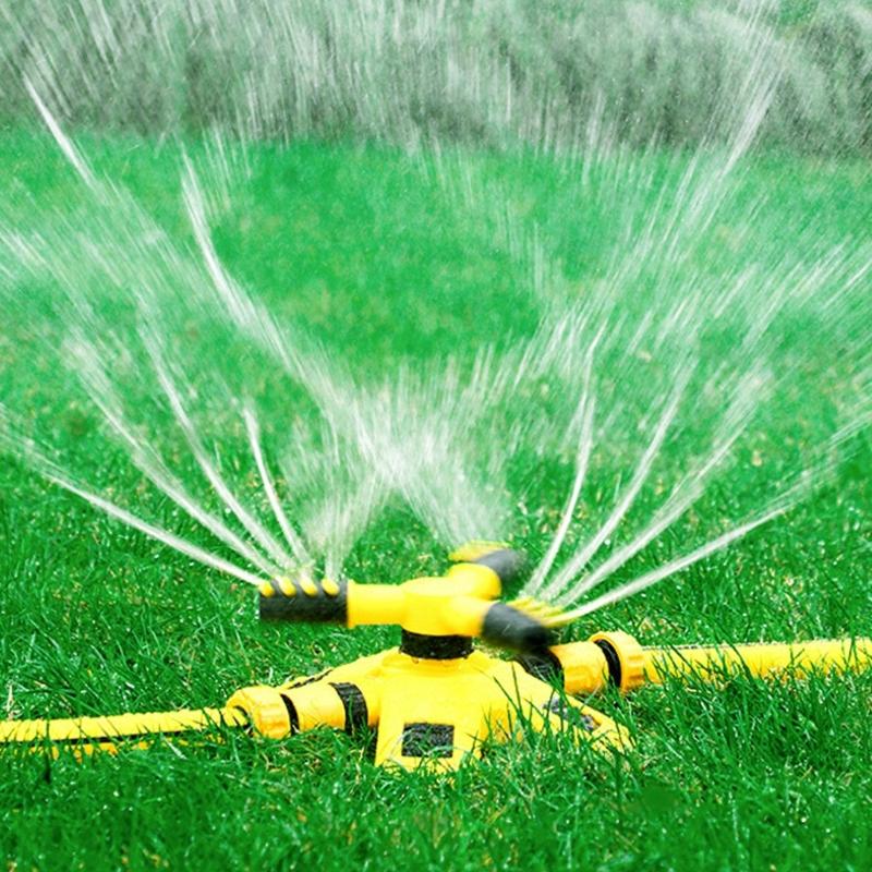 Rotating Irrigation Sprinkler 360 Degree Automatic Rotating Garden Coverage Water Sprinkler Irrigation Water Sprinkler