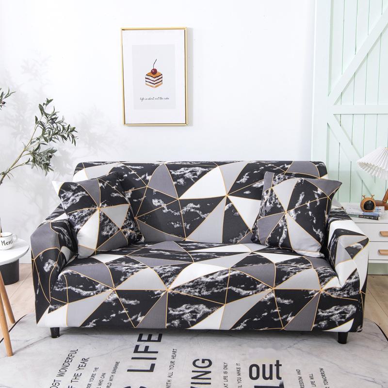 Elastic Universal Sofa Cover for Single, Double, or Three-Seat Sofas, All-Inclusive Cushion Protector.